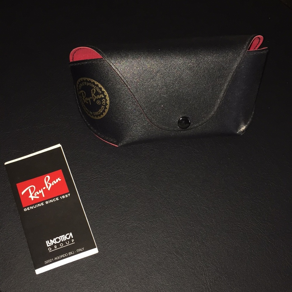 Ray ban authentic sunglasses case